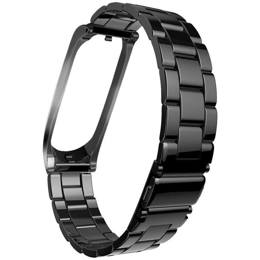 Dây đeo không gỉ phong cách dáng thời trang cho Xiaomi Mi Band 6 / 5 / 4 / 3