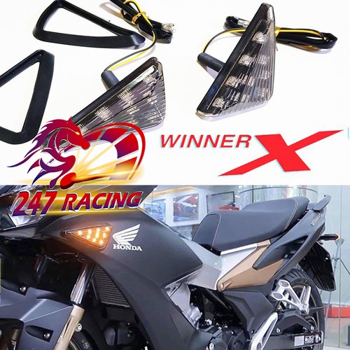 Cặp đèn Xi Nhan Tam Giác Dẹp Gắn Xe Winner X và Nhiều loại xe máy