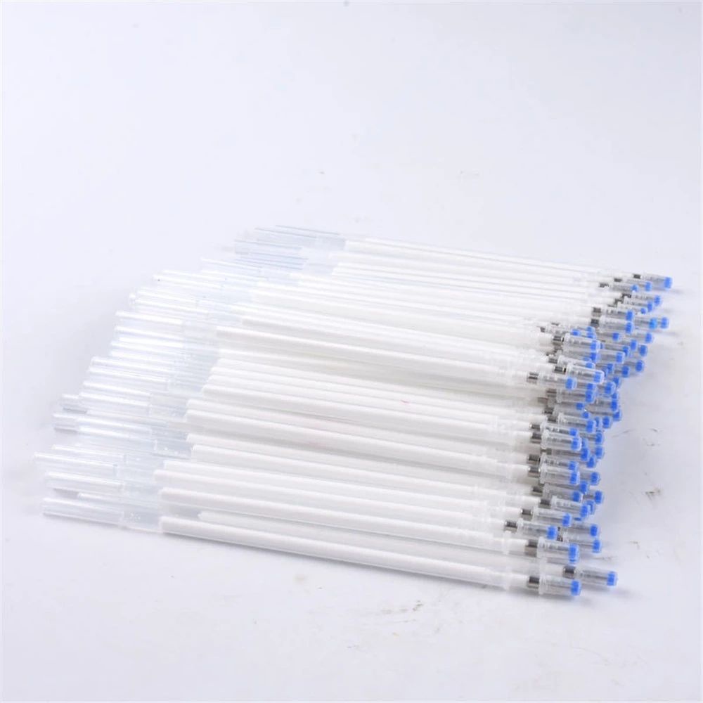 Set 20 ruột bút mực gel ngòi 0.7mm màu trắng chất lượng cao DIY
