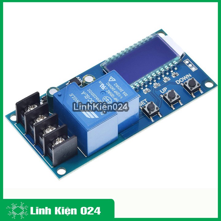 Mạch Sạc Acquy Tự Ngắt Bảo Vệ Quá Tải Hẹn Giờ Sạc XY-L30A 6VDC-60VDC 30A