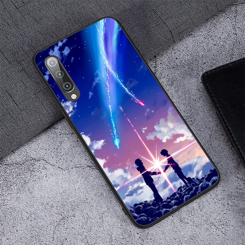 Ốp Lưng Silicone In Hình Anime Your Name Cho Redmi S2 K20 K30 Pro Poco X2 Note 4x 5a Prime