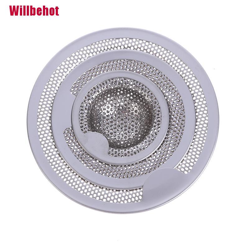 Lưới Lọc Rác Bồn Rửa Chén Bằng Thép Không Gỉ 3 Kích Cỡ