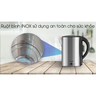 Bình đun siêu tốc giữ nhiệt PHILIPS 1.7 lít HD9316