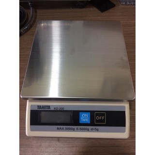 Cân tiểu li Nhật Bản cao cấp, chính xác cao - Tanita KD 200 (1kg, 2kg, 5kg), trừ bì, tự động tắt, đĩa bằng inox cao cấp