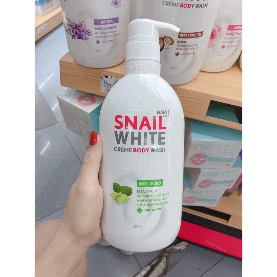 Sữa Tắm Snail White Thái Lan 500ml