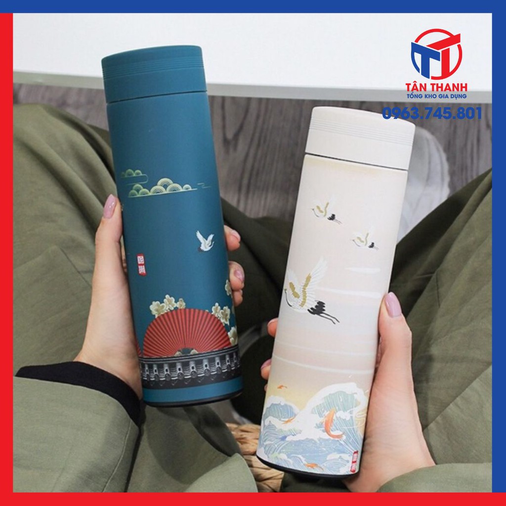 Bình giữ nhiệt inox 3 lớp xuất nhật 500ml.