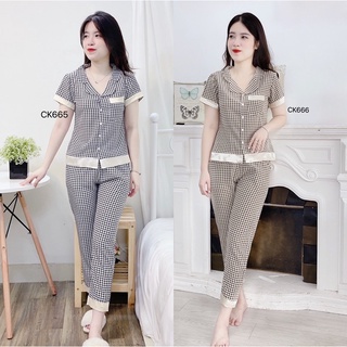 Đồ bộ mặc nhà pzm phối gấu siêu xinh. chất lụa thái mềm mịn ko nhăn nhàu
