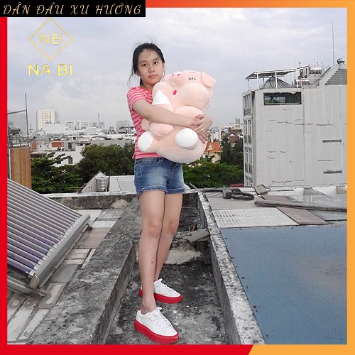 Gấu Bông Heo Ôm Bình Sữa Heo Milk Hàng Nhập Khẩu Siêu Xinh Siêu Hot