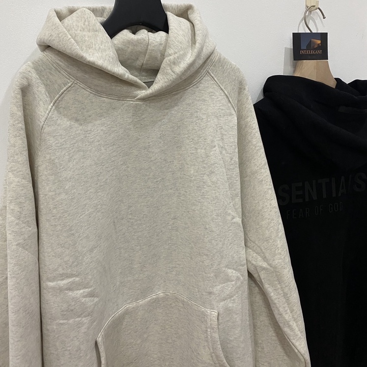 Áo hoodie ESSENTIALS Fear of God ss21 bản Cao Cấp màu Heather Grey mới nhất