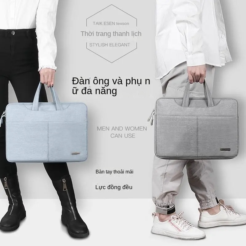 Túi đựng máy tính xách tay 11-15.5inch bảo vệ toàn diện 360 ° chống thấm nước dễ dàng mang theo