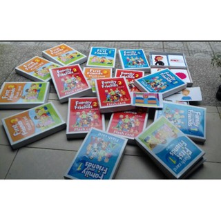 Flashcard Family and Friends bản 1st (khổ A5 in 2 mặt) siêu bền cho bé