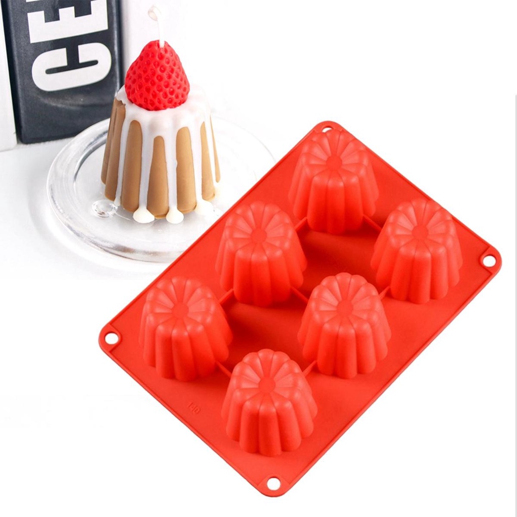 Khuôn Silicone Làm Nến Sáp Thơm Tiện Dụng