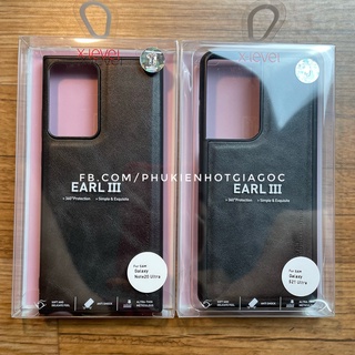 (Sẵn hàng VN) (X-Level) Ốp lưng da cao cấp Samsung Note 10 Plus