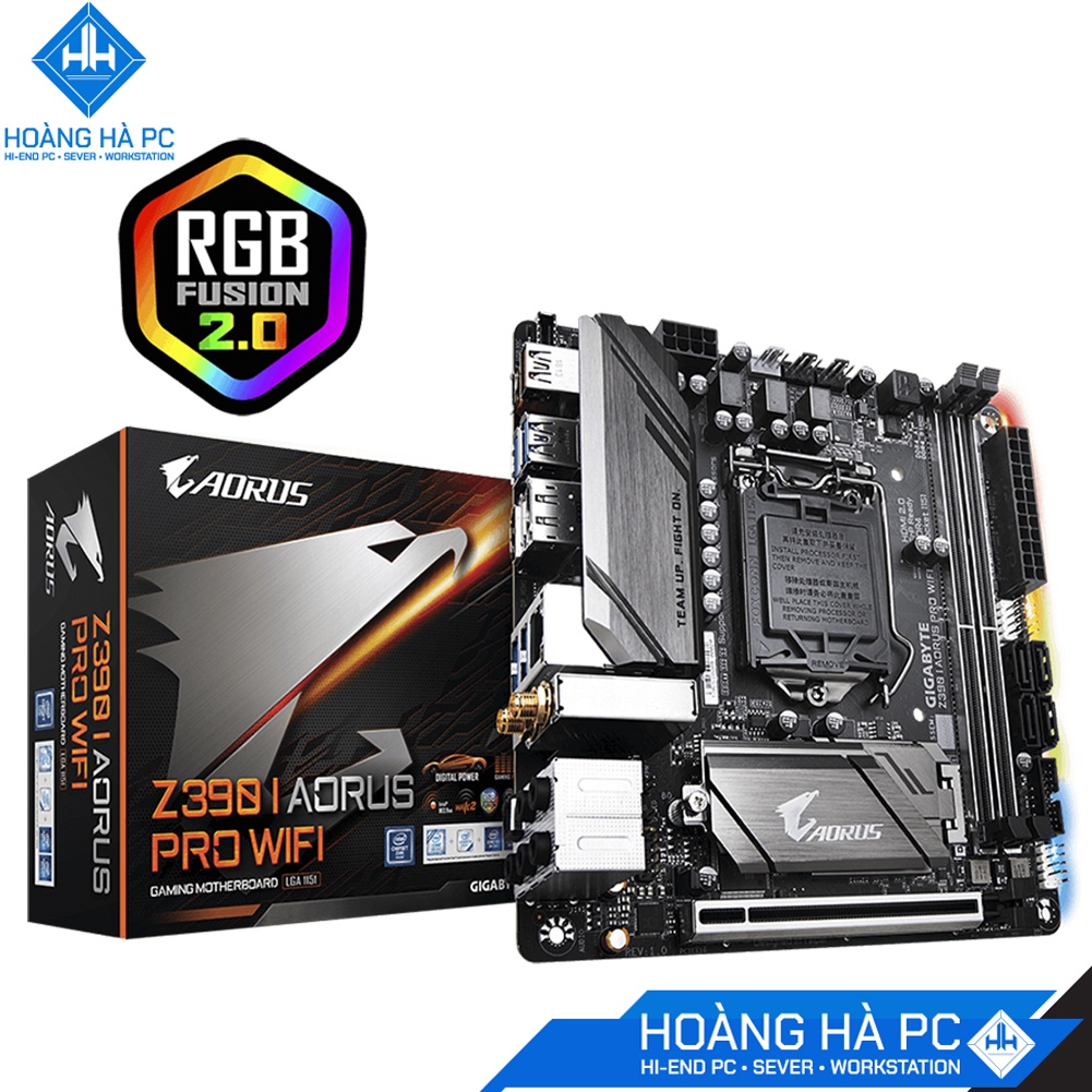 Mainboard GIGABYTE Z390 Aorus Pro Wìfi (Intel Z390, LGA 1151, ATX, 4 Khe Cắm Ram DDR4)