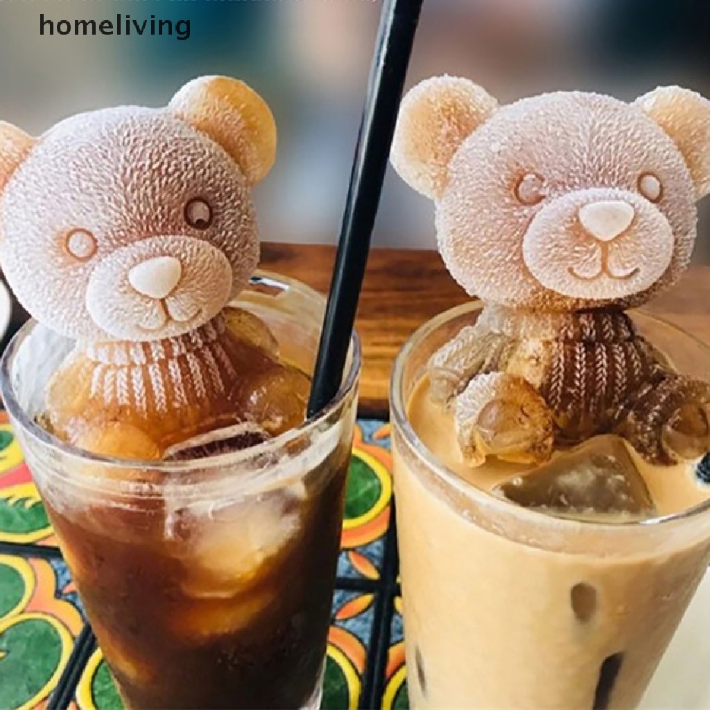 Khuôn Làm Đá Hình Chú Gấu Nhỏ Xinh Xắn