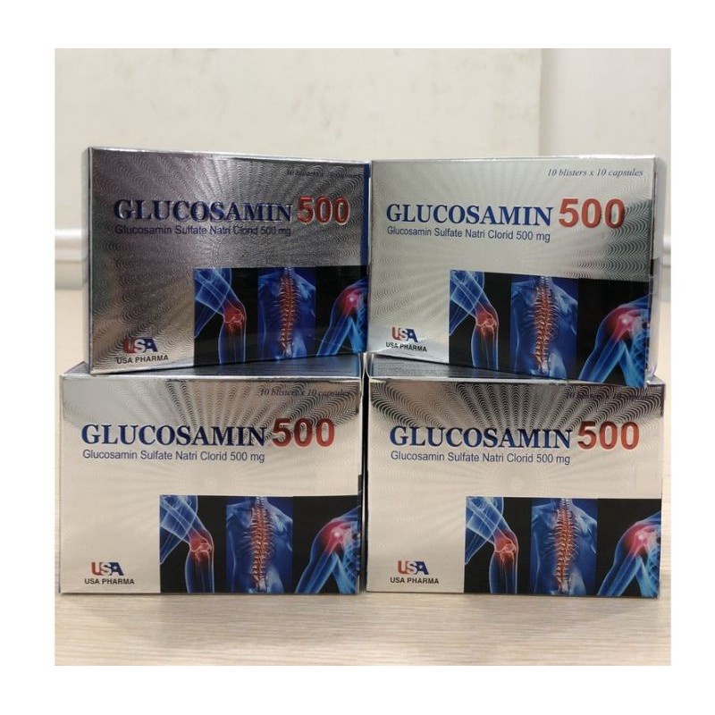 GLUCOSAMIN 500 - HỖ TRỢ TĂNG TIẾT DỊCH KHỚP