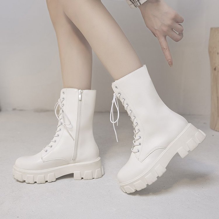 Giày bốt Martins phong cách ulzzang cao cổ đế dày 1508 | BigBuy360 - bigbuy360.vn