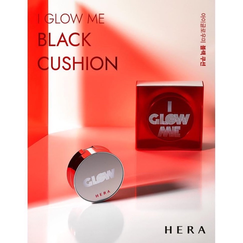 Phấn nước Hera Black Cushion Spf34/Pa++ kèm lõi