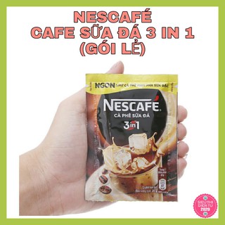 [NESCAFE-CAFE SỮA ĐÁ, GÓI LẺ] CAFE, CÀ PHÊ SỮA ĐÁ