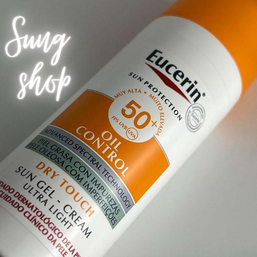 [CHUẨN ĐỨC] Kem chống nắng Eucerin Oil Control Dry Touch SPF 50 50ml