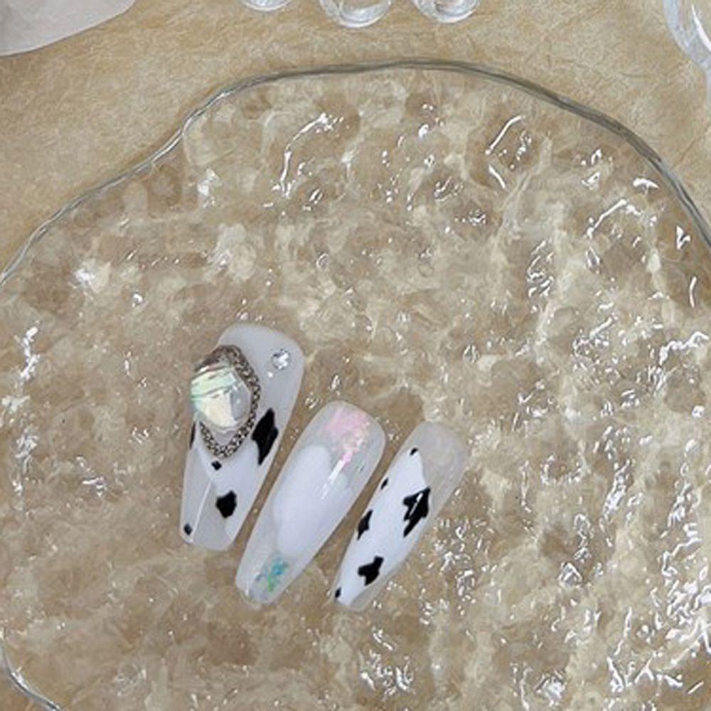 Giá Đỡ Trưng Bày Móng Tay Giả Bằng Nhựa Trong Suốt Tiện Lợi Dành Cho Nữ