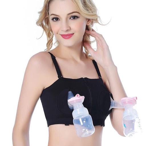Áo Ngực Hút Sữa Rảnh Tay Nhiều Màu Tùy Chọn Tiện Dụng Cho Mẹ Bỉm Sữa