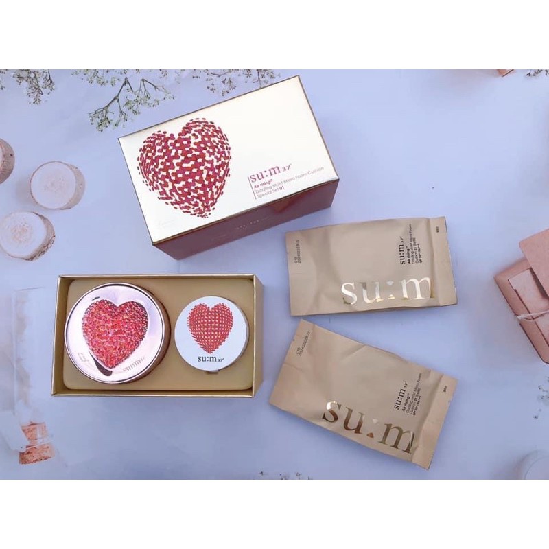 SET CUSHION SU:M37 AIR RISING TF DAZZLING DÀNH CHO MỌI LOẠI DA | BigBuy360 - bigbuy360.vn