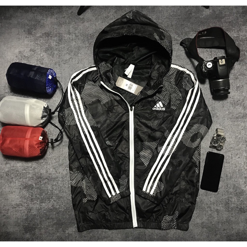 WINDBREAKER CAMO JACKET - Hàng Xịn