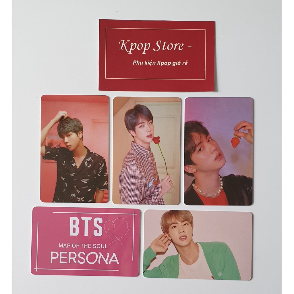 Sét card Nhựa PVC BTS Map of the soul Persona