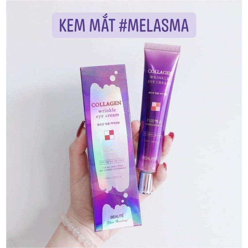 Kem mắt Melasma-x Collagen Wrinkle Eye Cream ️40ml