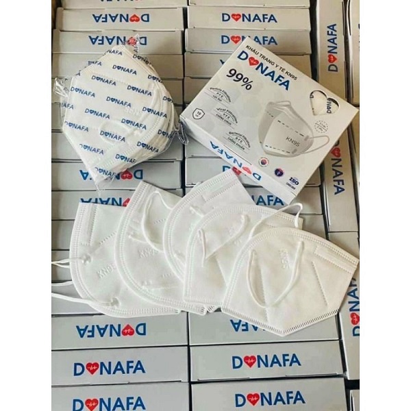 Khẩu trang 3D KN95 Donafa - Hộp 10 cái