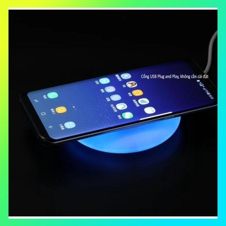 Đế Sạc không dây D5 Sạc không dây,tản nhiệt tự động không nóng,Tốc Độ Sạc Nhanh