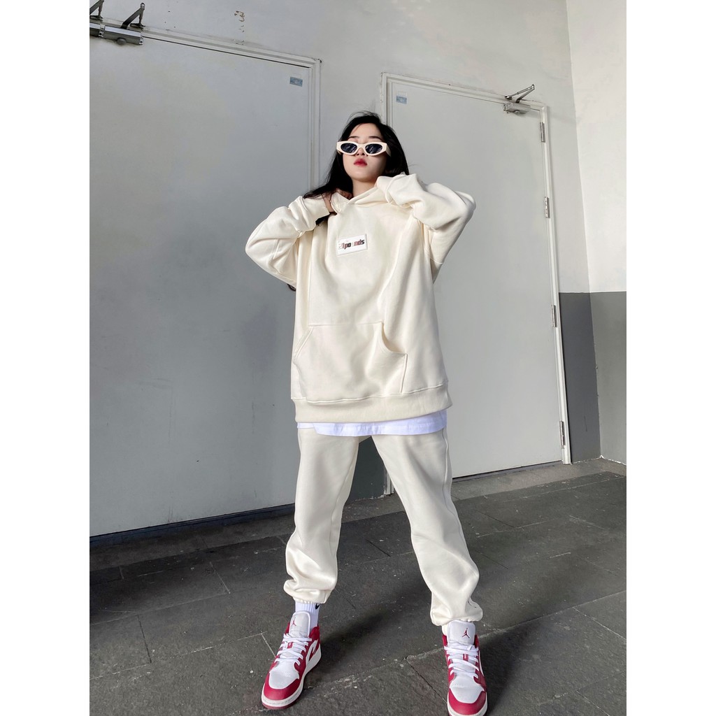 Quần dài jogger nỉ bông set 21pounds