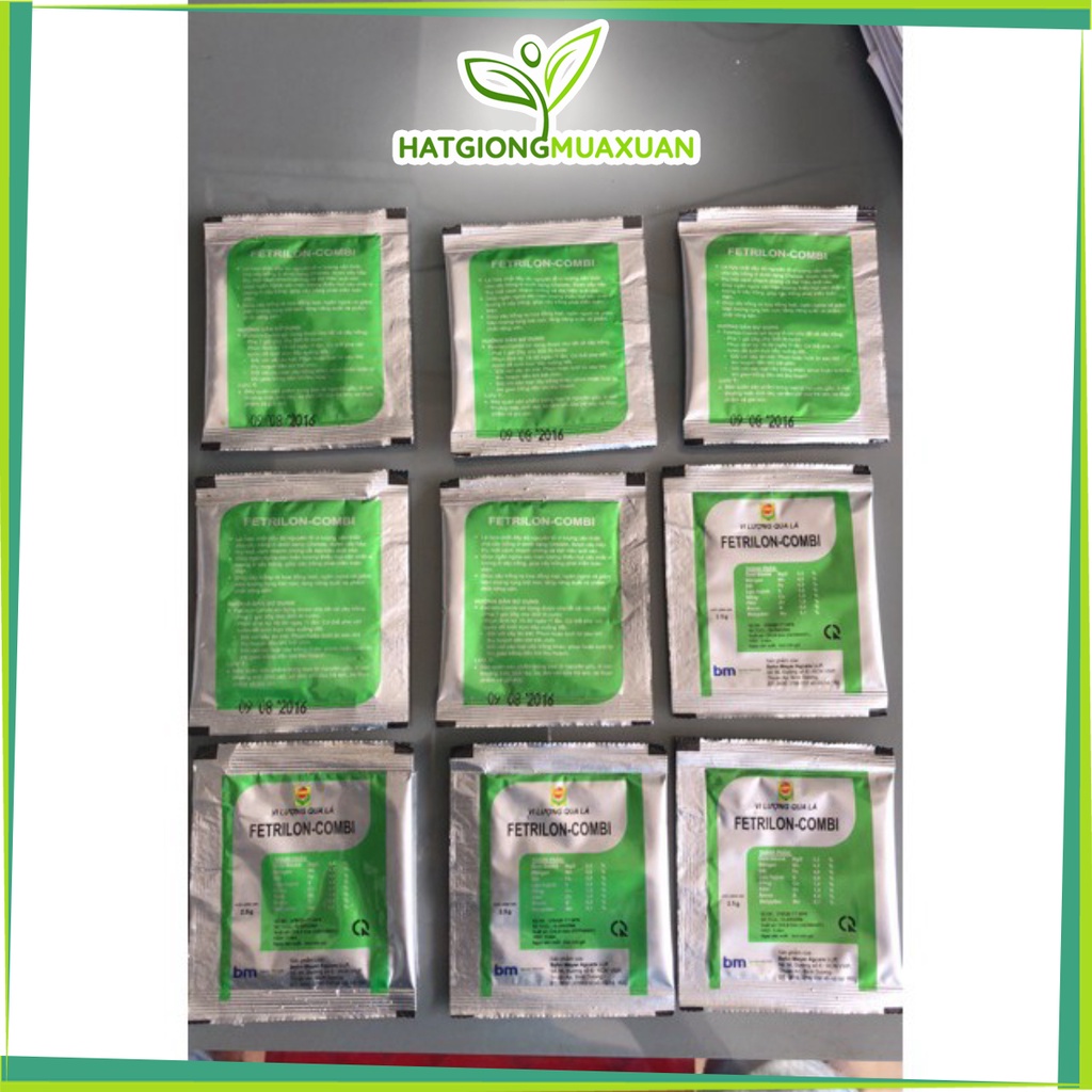 [SIEURE] Phân Bón Vi Lượng Fetrilon Combi (2,5gr) hàng đẹp, phân phối chuyên nghiệp.