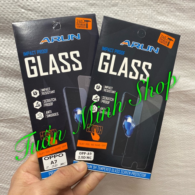 Dán cường lực Oppo A7 - A9
