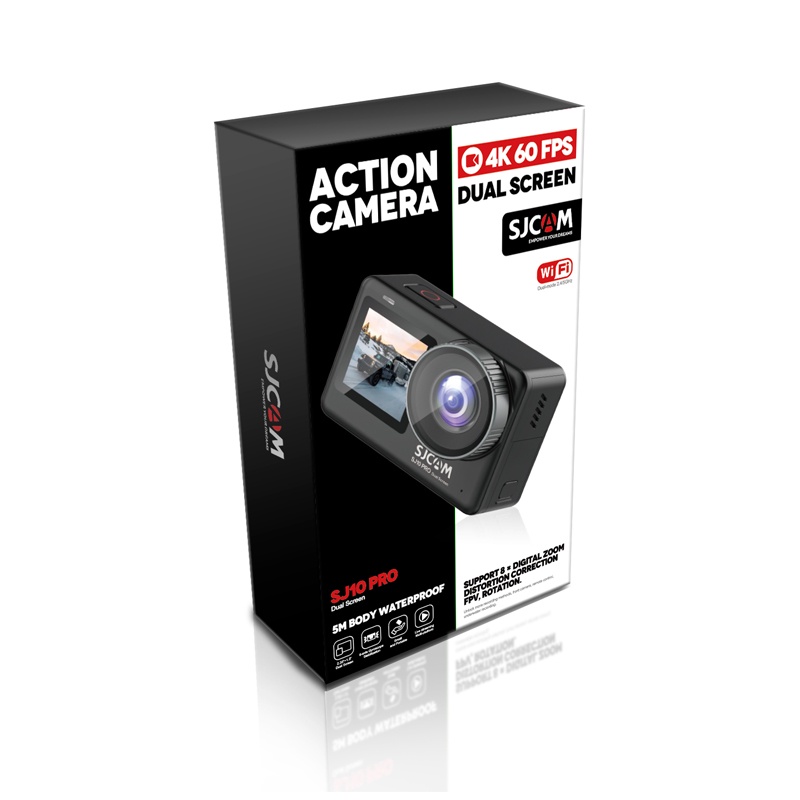 Camera hành trình SJCAM SJ10 PRO Dual Screen - Hãng phân phối chính thức