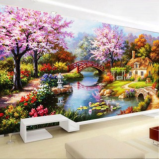 Tranh Đính Đá Phong Cảnh YN5218