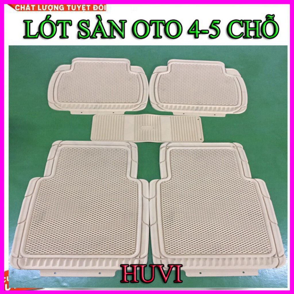 LÓT SÀN ĐỂ CHÂN HUVI CHO ÔTÔ 4,5 CHỖ