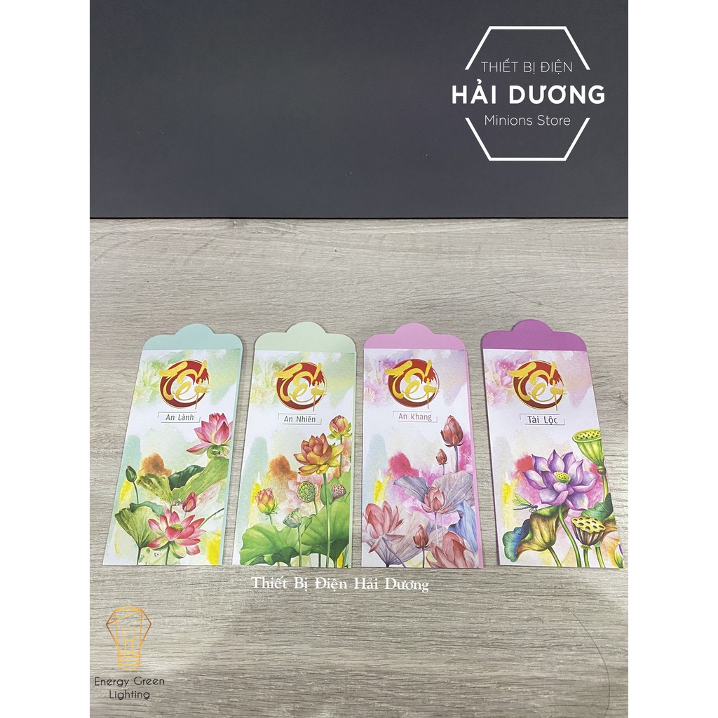 Phong Bao Lì Xì Tết 2021 Tân Sửu - Nhiều Mẫu - Mỗi đơn hàng bao gồm 20 lì xì ngẫu nhiên