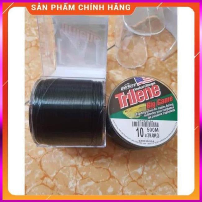 ⭐  [Xả Kho] Cước Câu Cá MỸ TRILENE Big Game 500m Đủ Size Siêu Biền Chống sờn