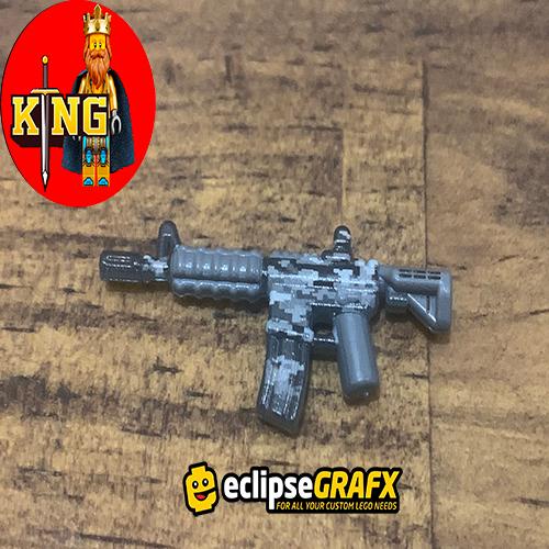 Eclipse Strike™ DDPAT - BrickArms® M4A4 -Dark Bley Phụ kiện đồ chơi LEGO