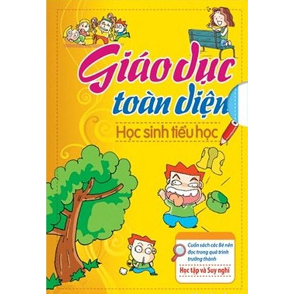Sách - Giáo Dục Toàn Diện Học Sinh Tiểu Học ( Bộ 3 Cuốn Có Hộp)