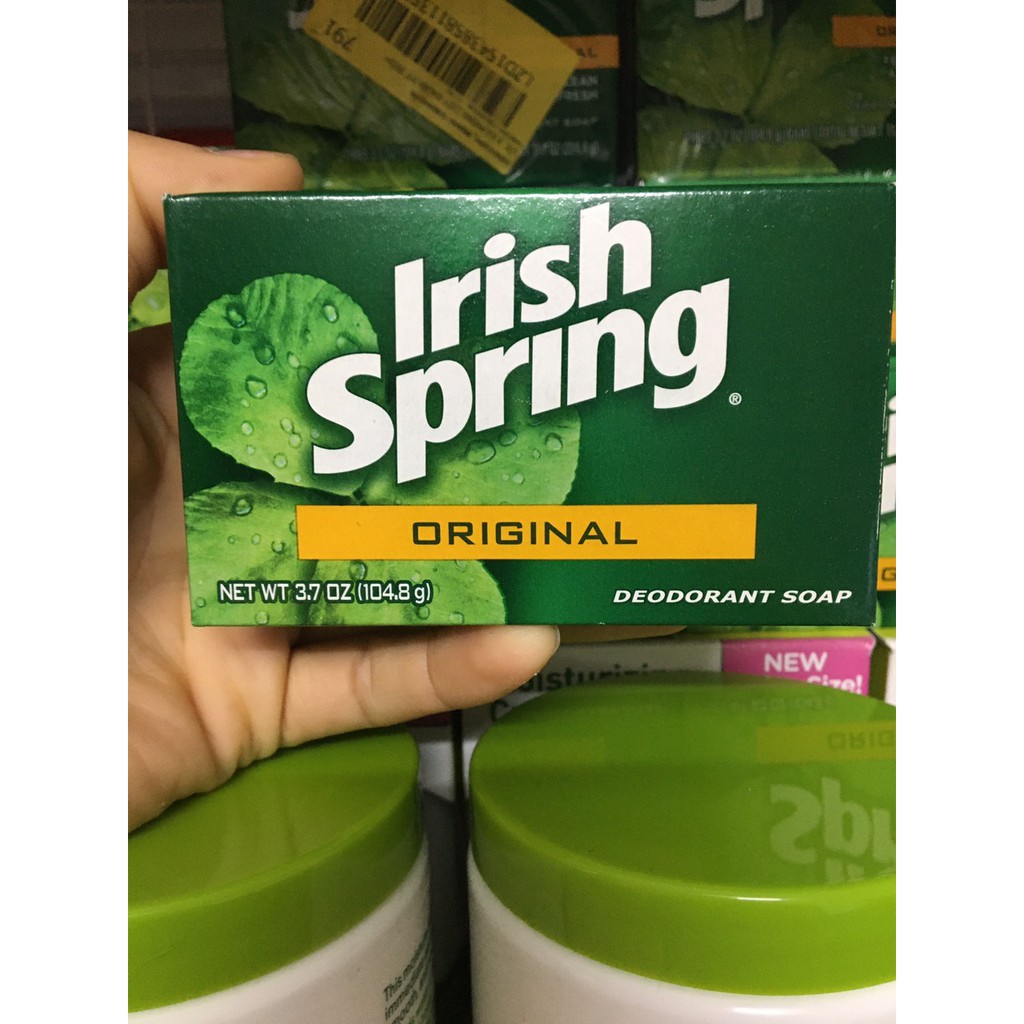 LỐC 3 VIÊN Xà Phòng Cục Irish Spring Original 104.8g – Mỹ