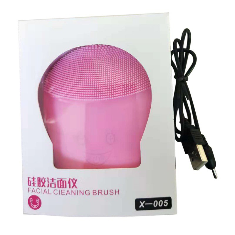 Máy rửa mặt bằng điện chất liệu silicon làm sạch sâu hiện đại tiện dụng | BigBuy360 - bigbuy360.vn