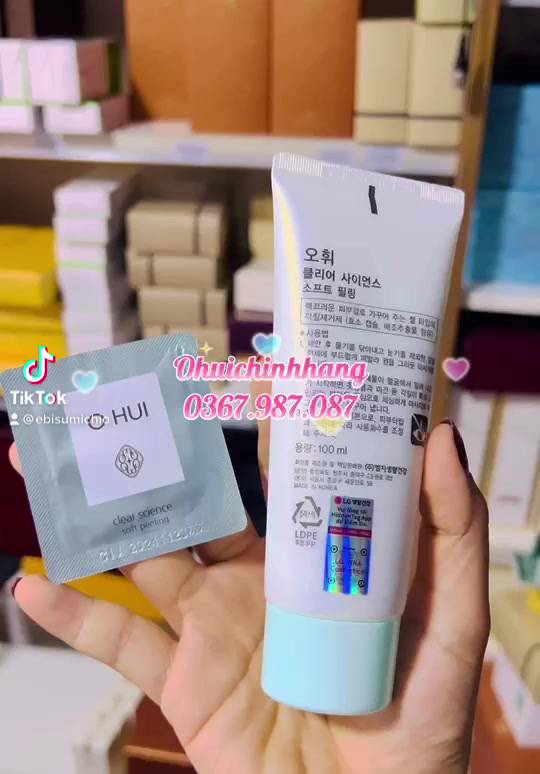 [DATE 2028] 10 gói tẩy tế bào chết ohui clear science 1ml_Ebisu Cosmetics | BigBuy360 - bigbuy360.vn