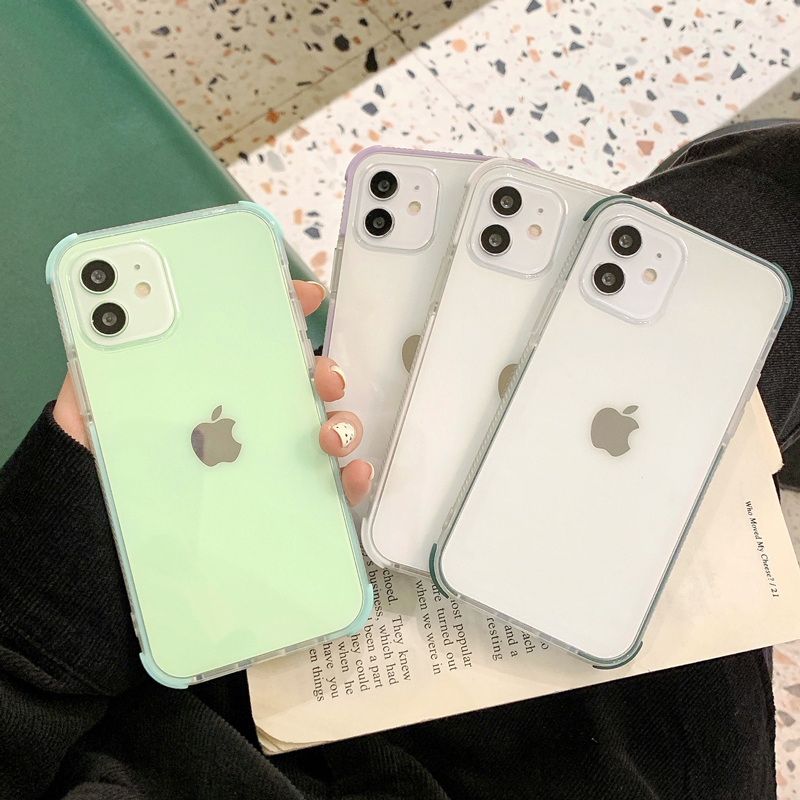 Ốp Lưng Trong Suốt Chống Sốc Cho Iphone 12 Pro Max 11 Pro Max Xr Xs Max 6s 8 7 Plus | BigBuy360 - bigbuy360.vn