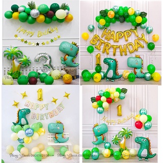 Set bóng sinh nhật chủ đề Khủng Long