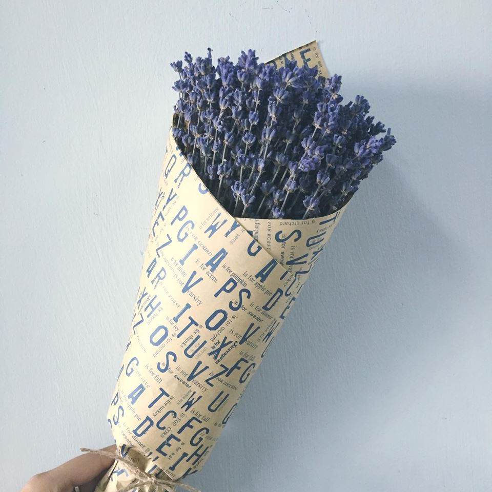 True Lavender Hàng Pháp - bó 100gram ( 180-250 cành chuẩn )