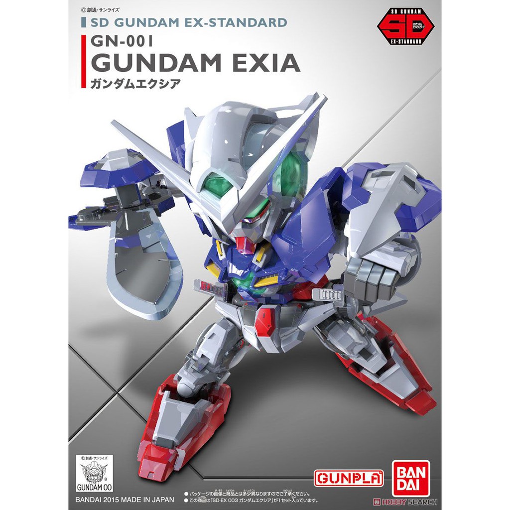 Mô Hình SD Gundam Ex-Standard GN-001 Gundam Exia