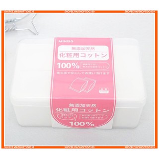 Hộp 1000 Miếng Bông tẩy trang MINISO